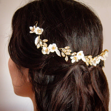 Tocado Dorado 'Dafne'