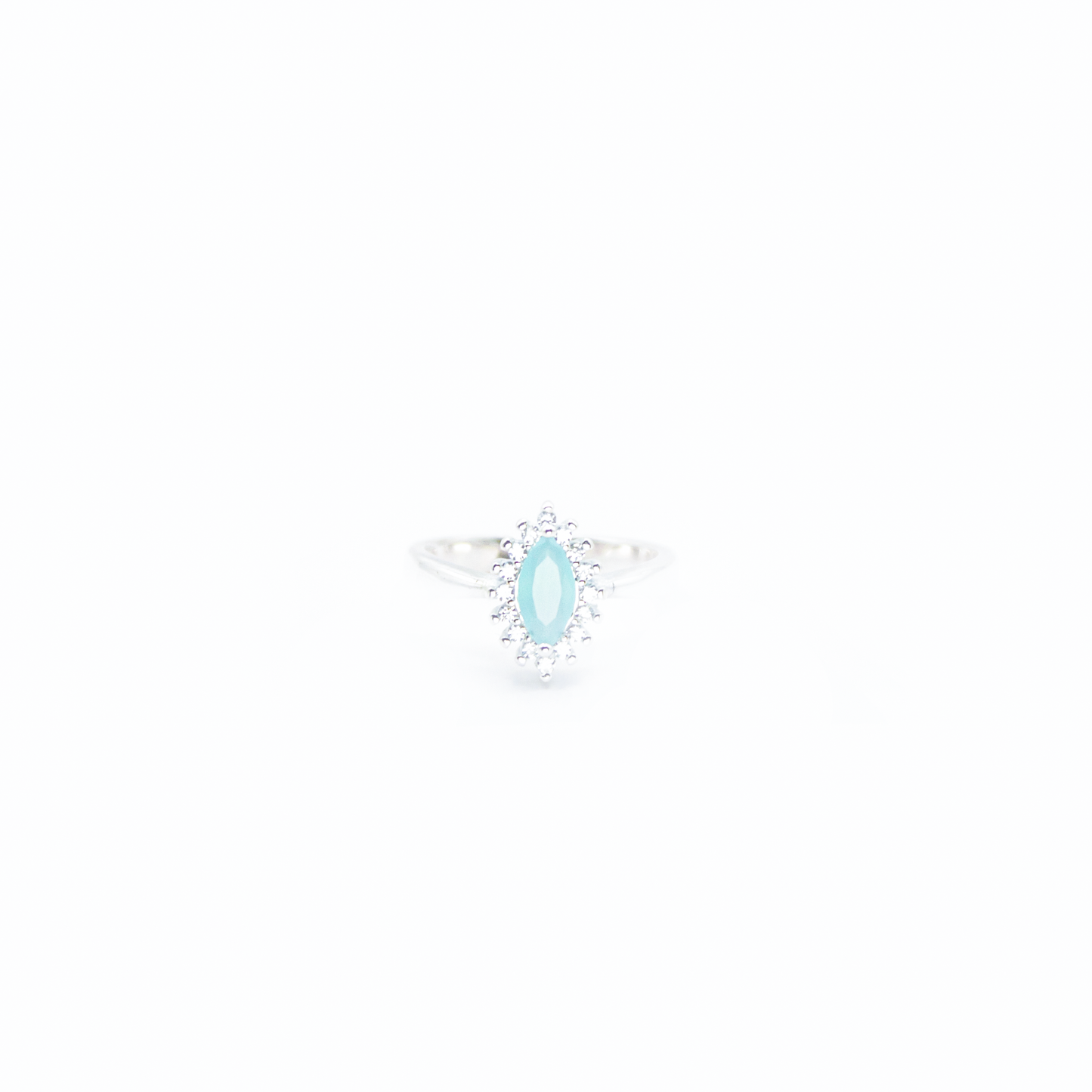 Anillo Aguamar Plata 925