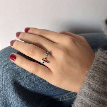 Anillo Cruces Hermanas modelo