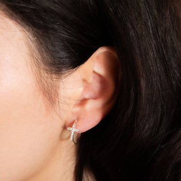 Aros Argolla Cruz Modelo