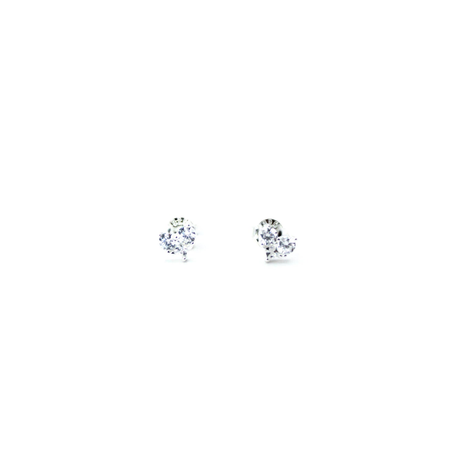 Aros Corazón Ama Plata 925