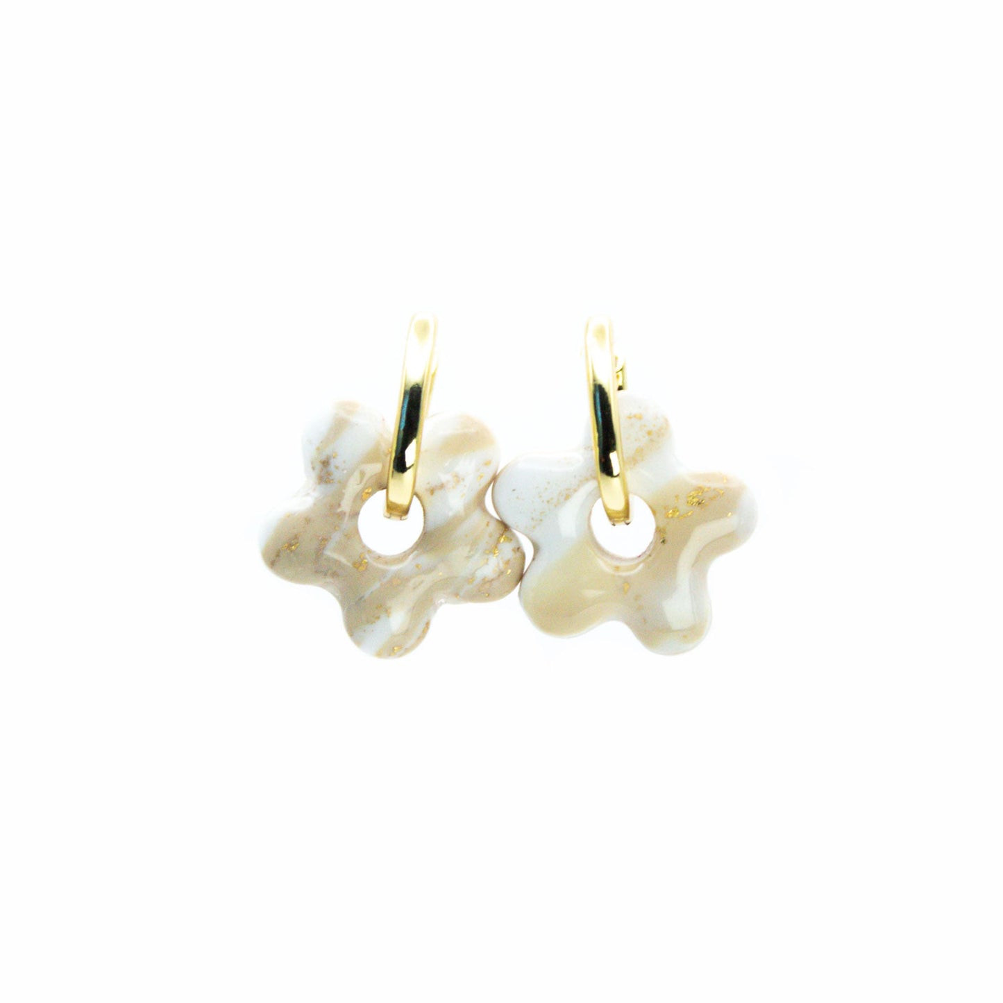 Aros Flor Desértica Handmade