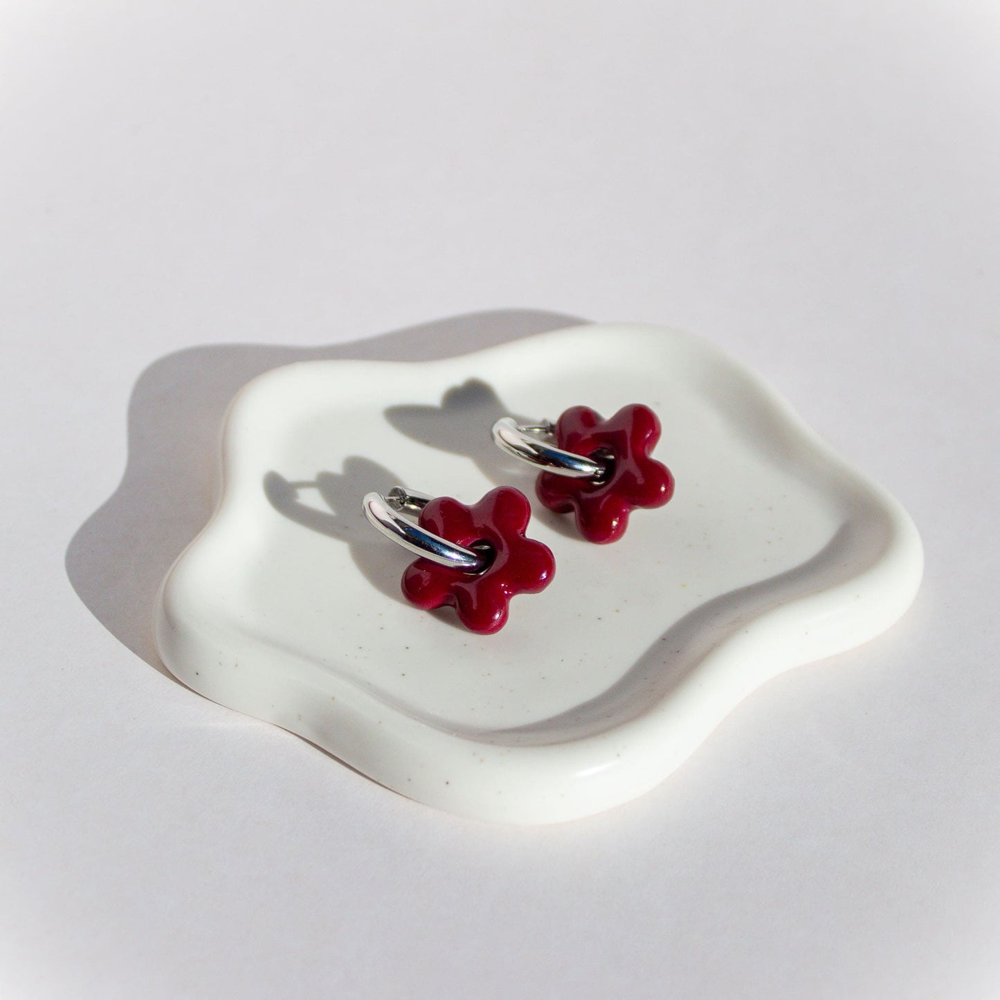 Aros Flor Magna Silver escenario