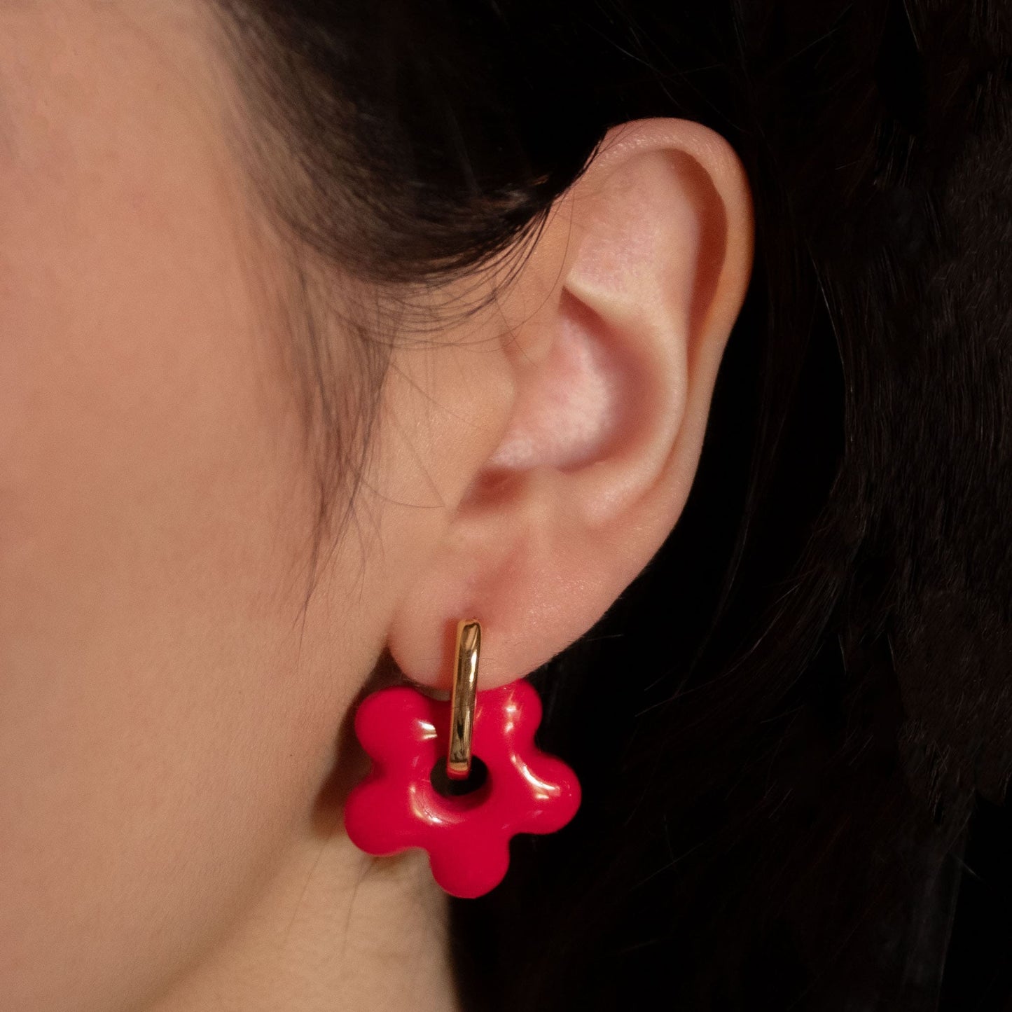 Aros Flor Marla Modelo