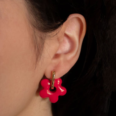 Aros Flor Marla Modelo