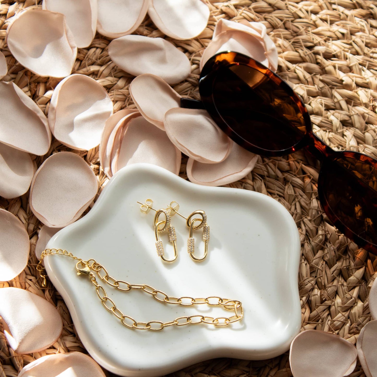 Aros Pulsera Enchape Oro Varios