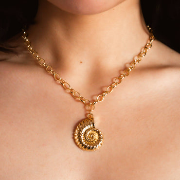 Collar Baño Oro costa modelo