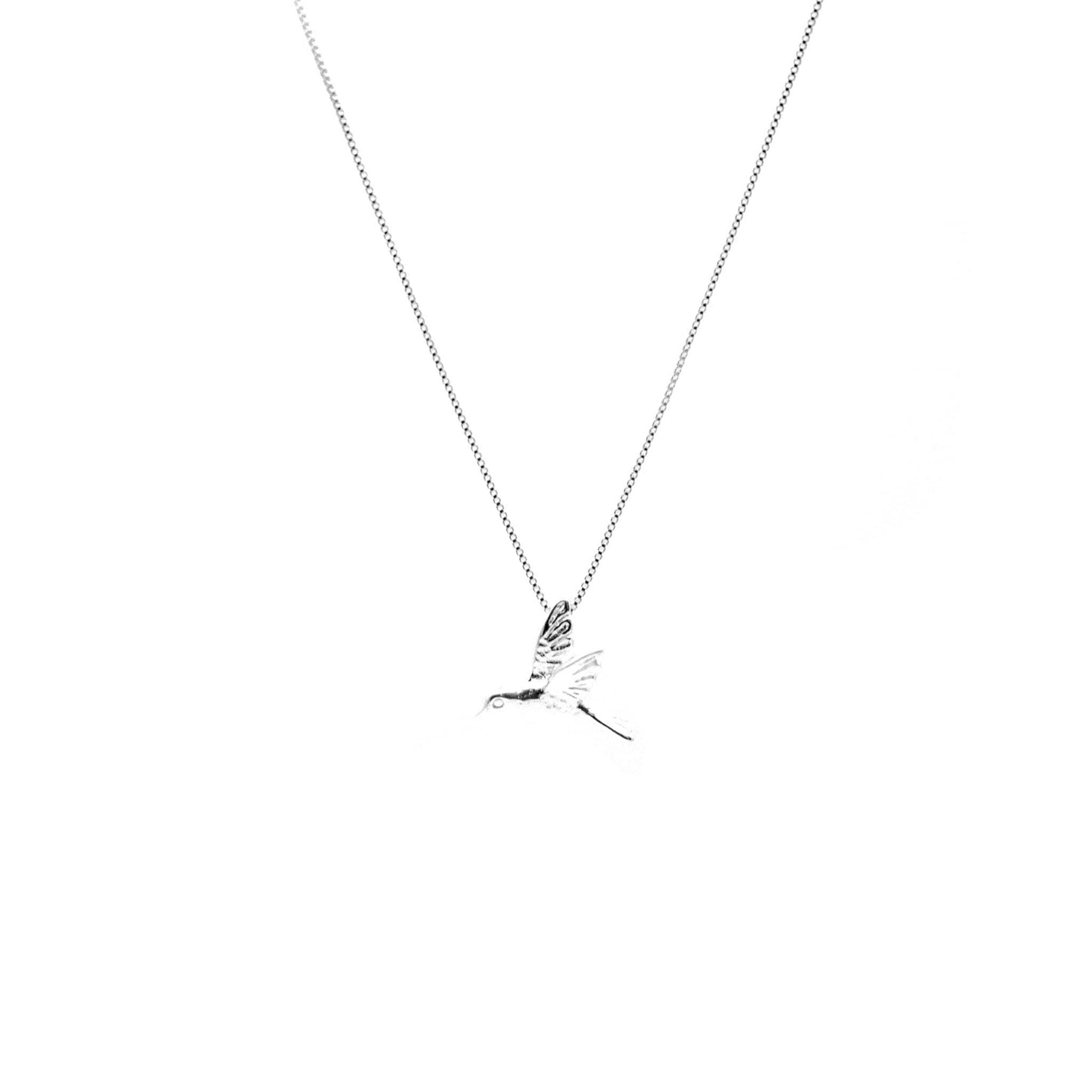 Collar Colibri en Vuelo Plata 925