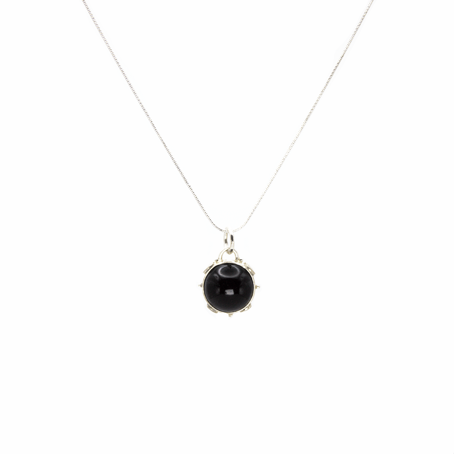 Collar Esfera Universo Plata 925