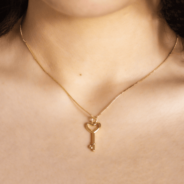 Collar Llave de Amor modelo