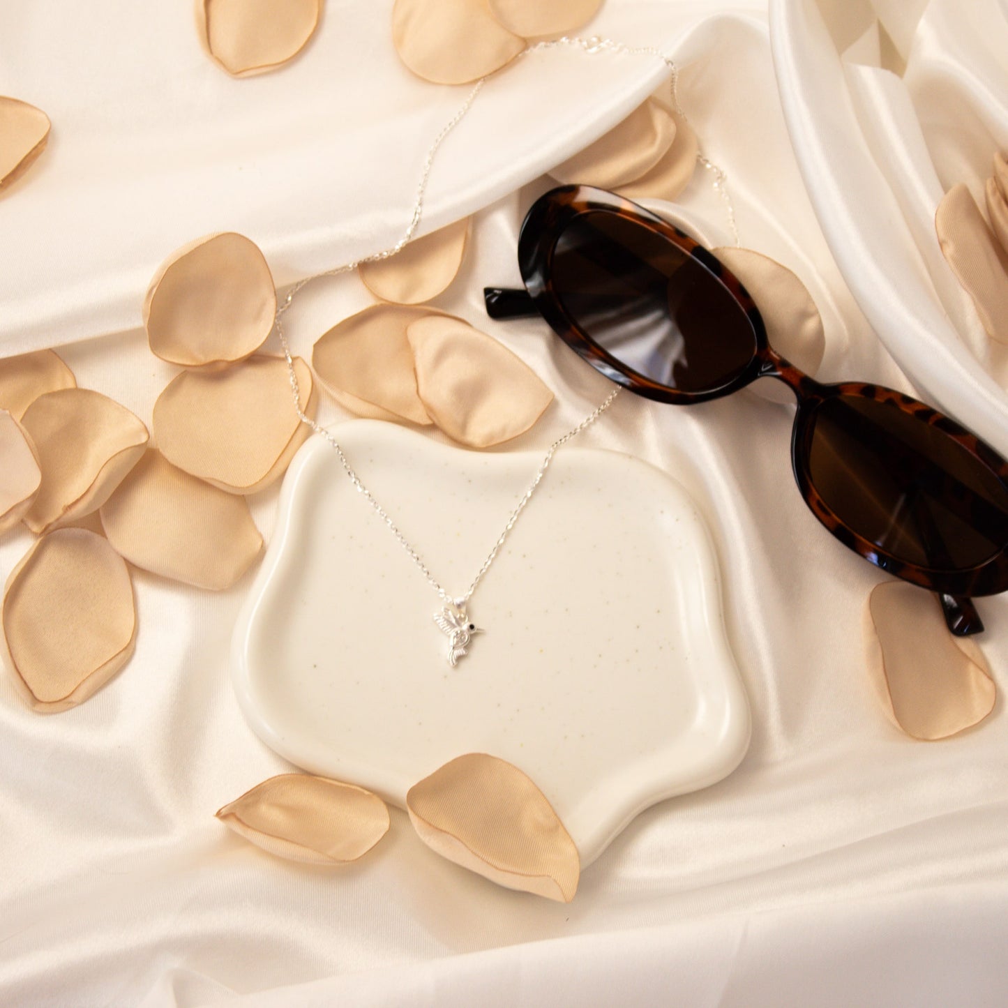 Collar Plata 925 Colibri Zoe escenario