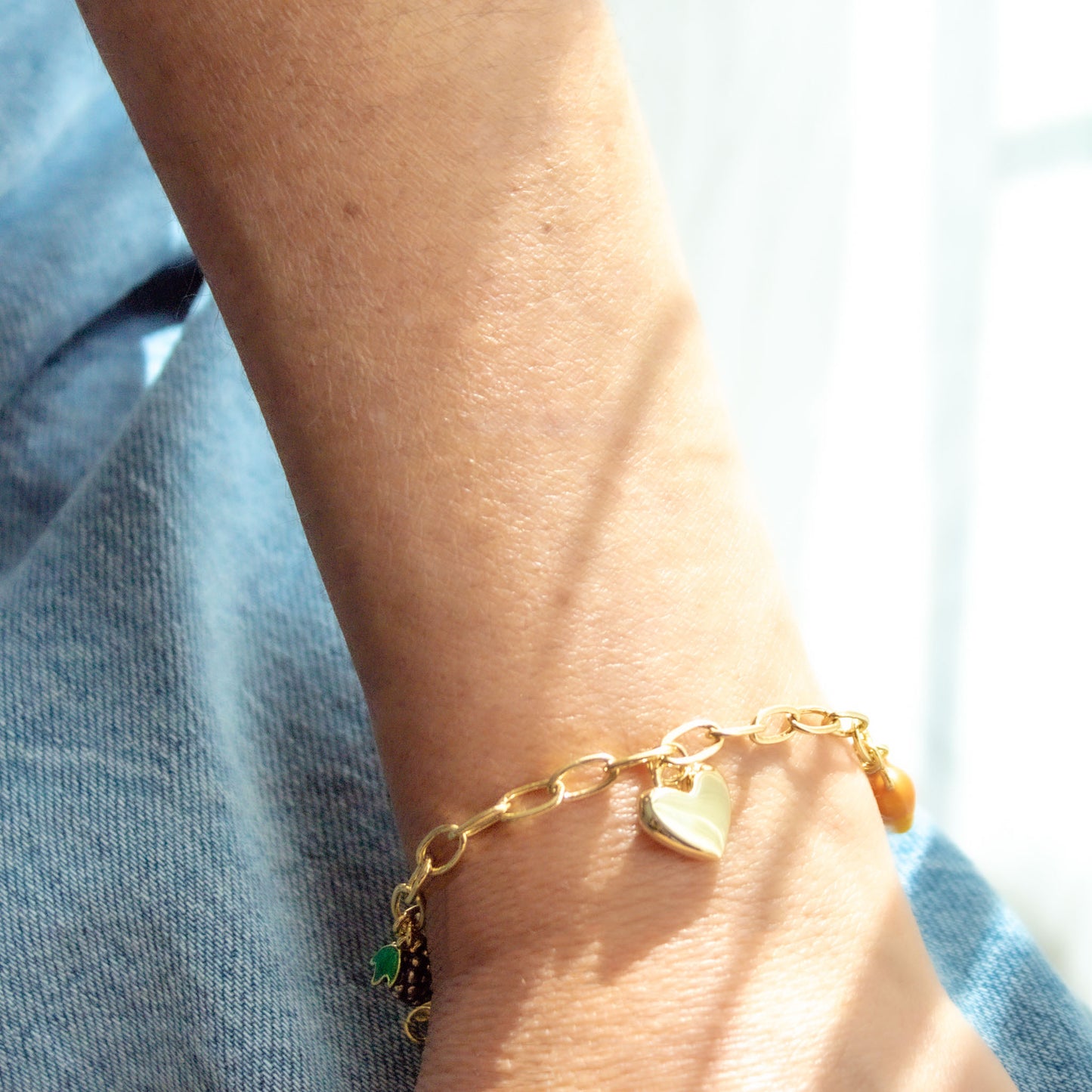 Pulsera Baño de Oro Caribe Modelo