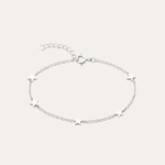 Pulsera Reflejo de Estrellas Plata 925