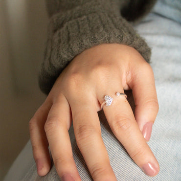 Anillo Punto y Corazón Modelo