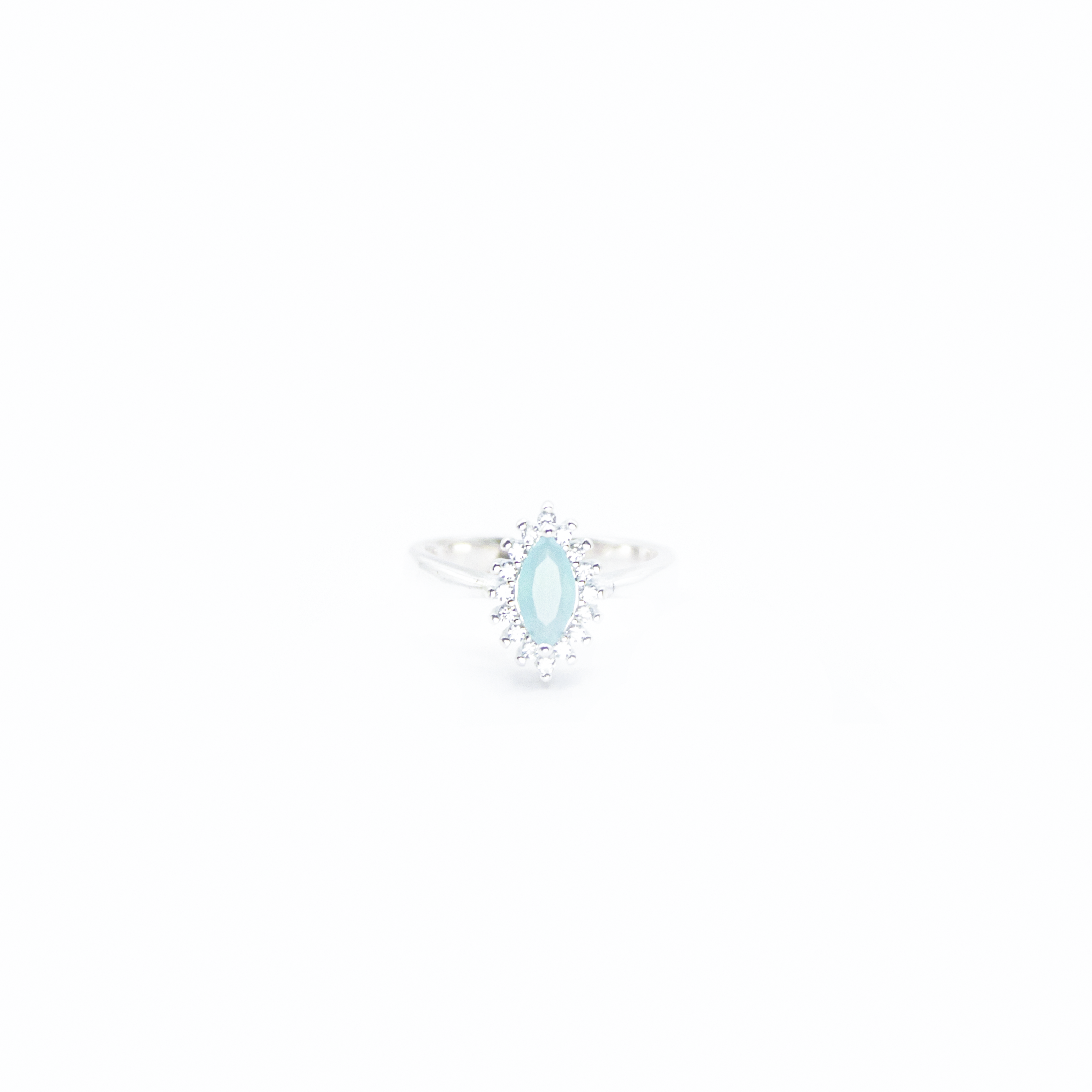 Anillo Aguamar Plata 925