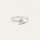 Anillo Estrella Fugaz Plata 925