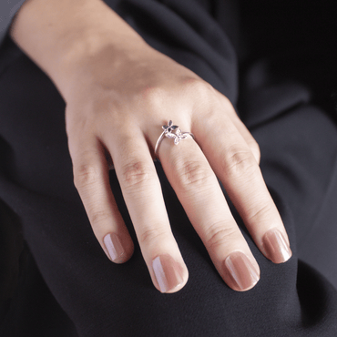 Anillo Mariposas modelo