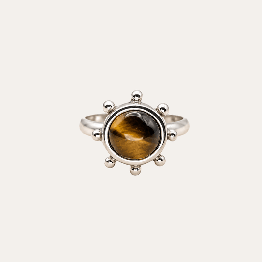 Anillo Tigris Ojo de tigre