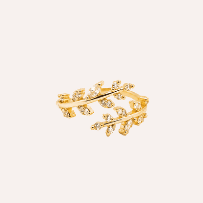 Anillo Victoria Baño en oro
