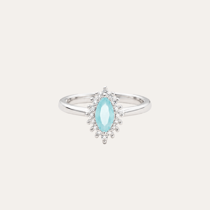 Anillo Aguamar Plata 925