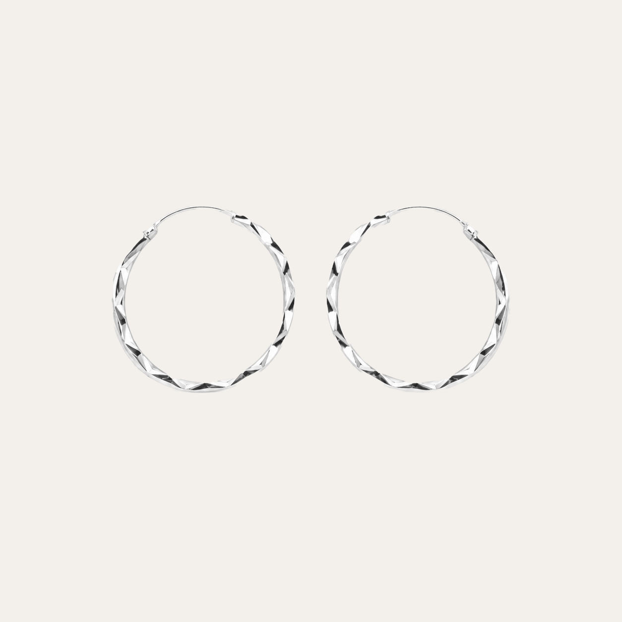 Aros Anka Plata 925