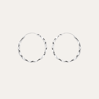 Aros Anka Plata 925