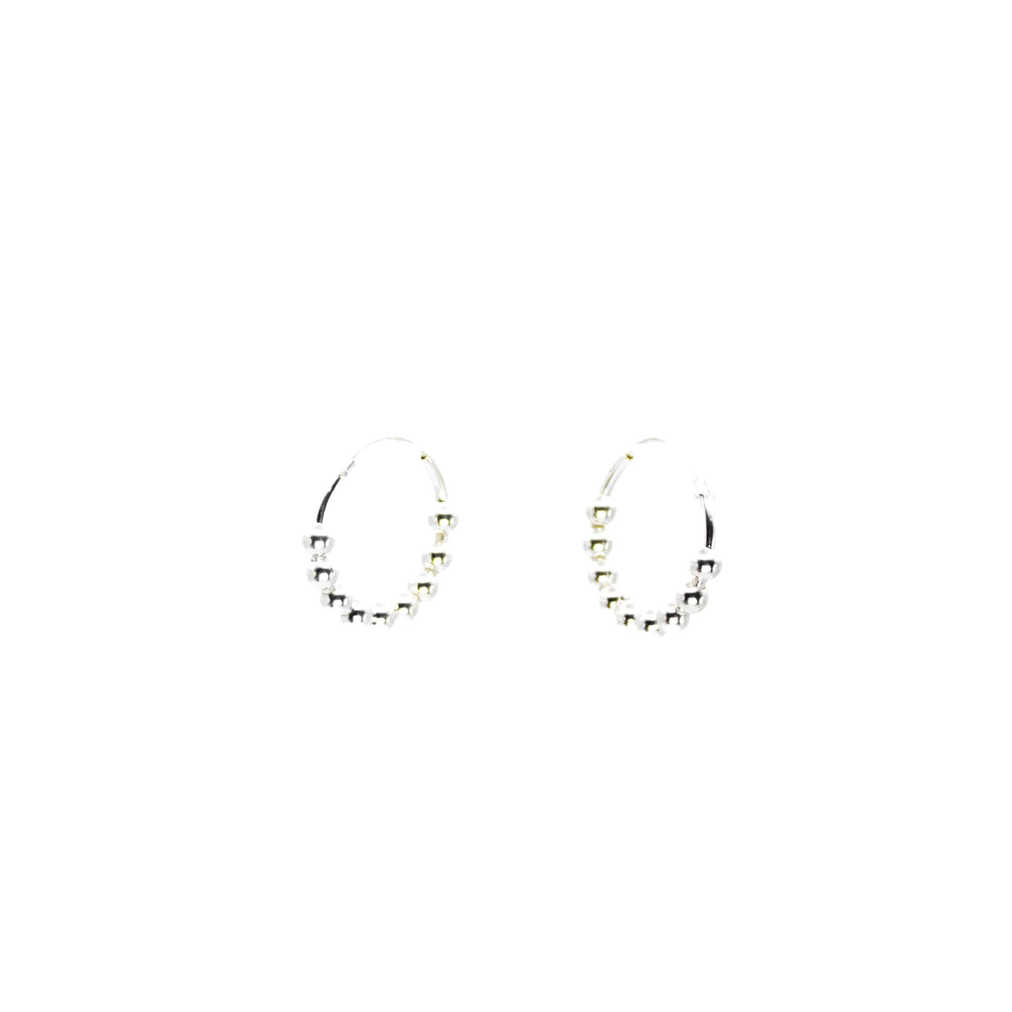 Aros Danza de Esferas Plata 925