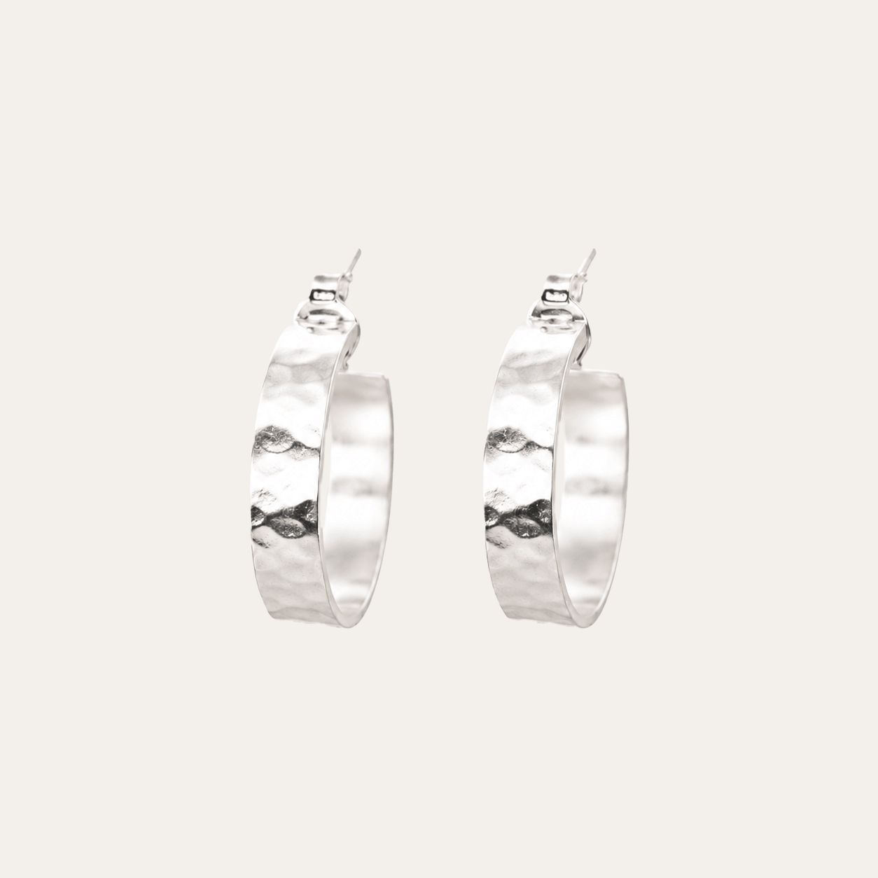 Aros Argolla Elysa Plata950
