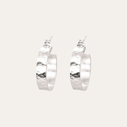 Aros Argolla Elysa Plata950