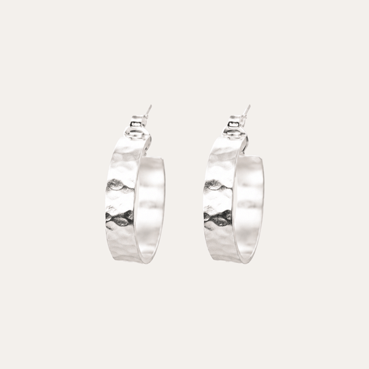 Aros Argolla Elysa Plata950