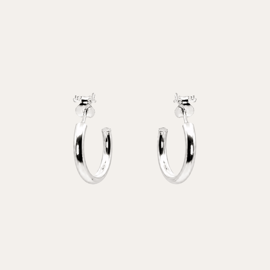 Aros Argolla Soft Plata 925