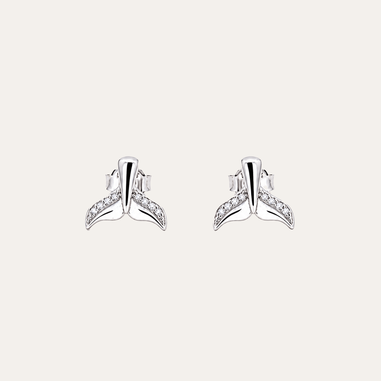 Aros Cola de Ballena Plata 925