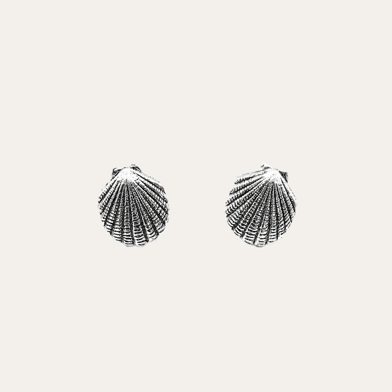 Aros Conchita de mar Plata 925
