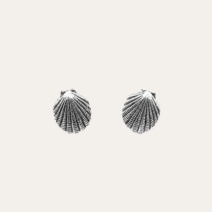Aros Conchita de mar Plata 925
