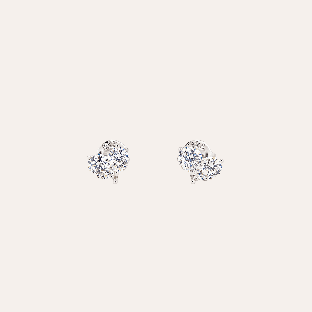 Aros Corazon Ama Plata 925