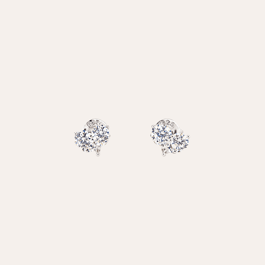 Aros Corazon Ama Plata 925