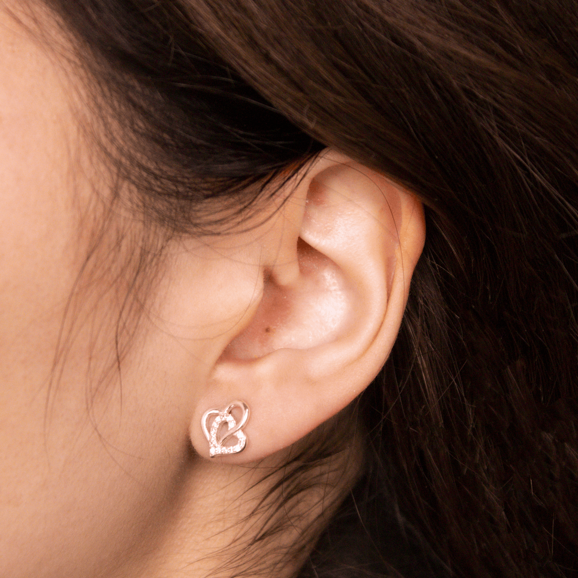 Aros Corazones enlazados modelo