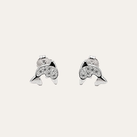 Aros Delfin Oceanico Plata 925