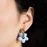 Aros Flor Marina Silver modelo