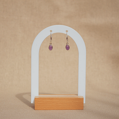 Aros Gota Violeta escenario