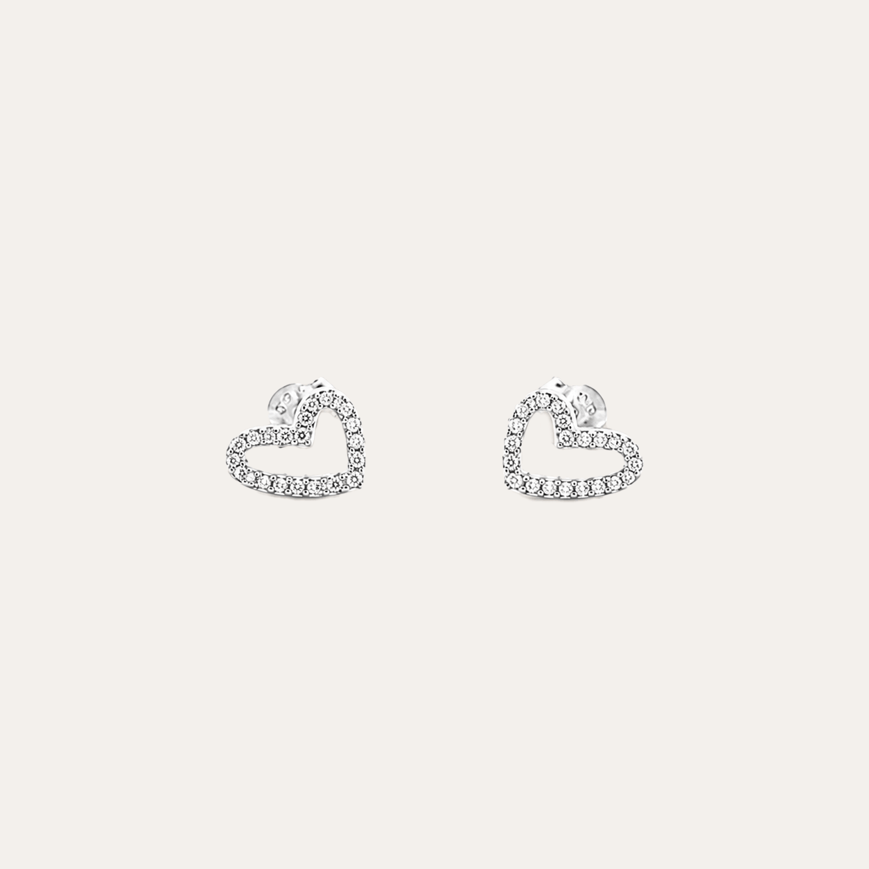 Aros Mon amour plata 925