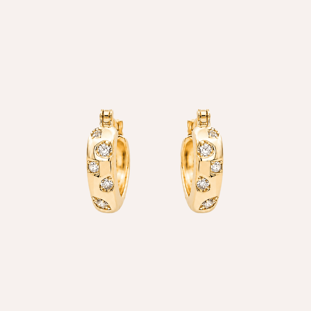 Aros Monaco baño oro