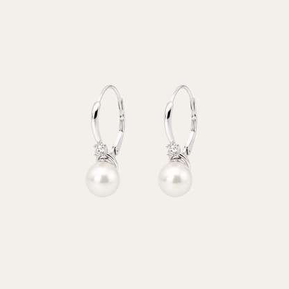 Aros Perla Eden plata 925