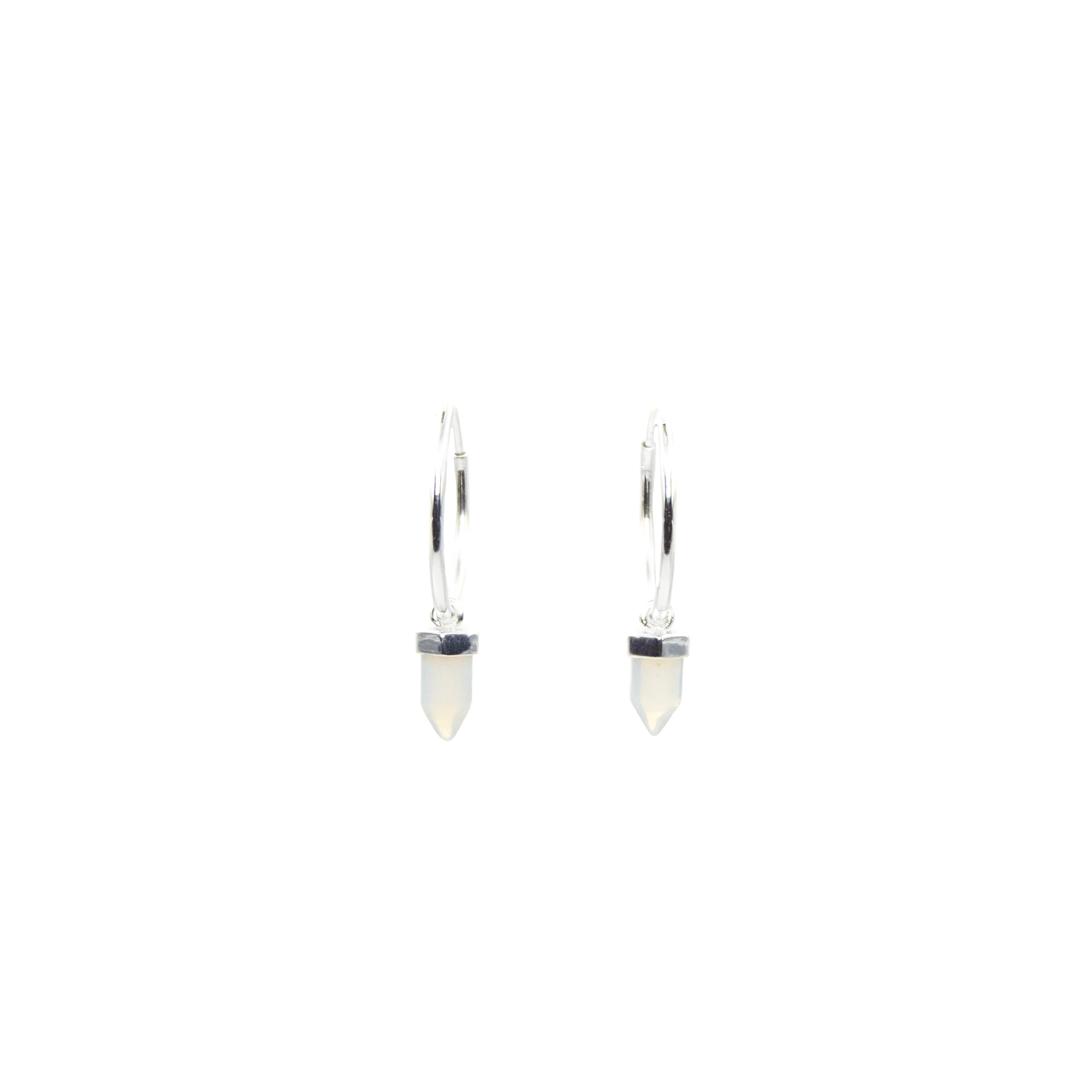 Aros Rayo de Luna plata 925