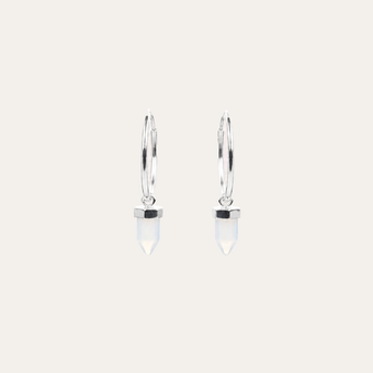 Aros Rayo Luna Plata925