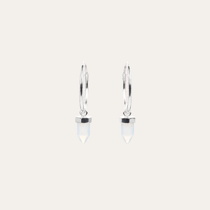 Aros Rayo Luna Plata925