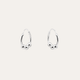 Aros Tres Esferas Plata 925