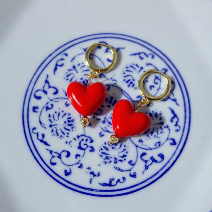 Aros Viva Corazón Handmade
