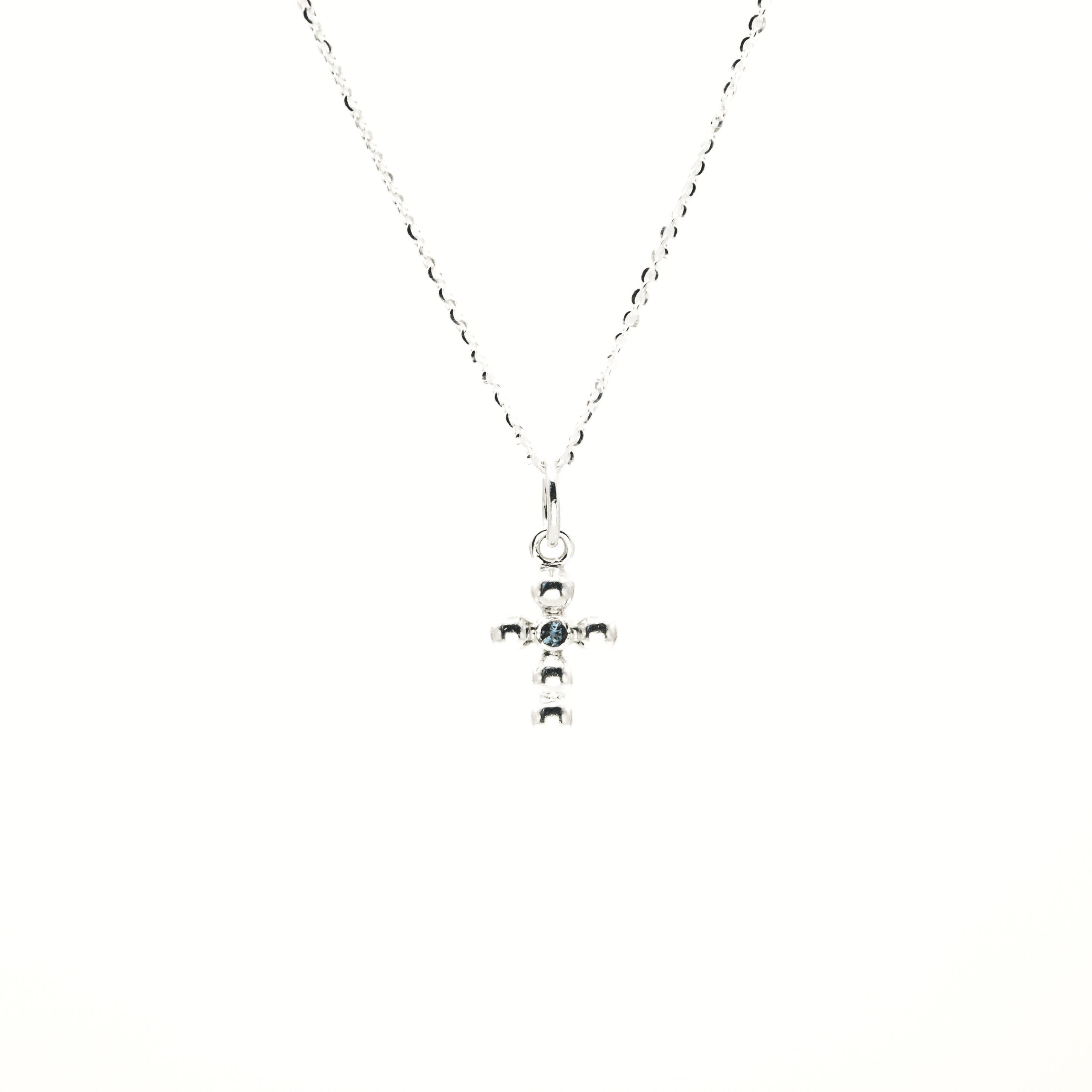 Collar Agnus Topacio Plata 950