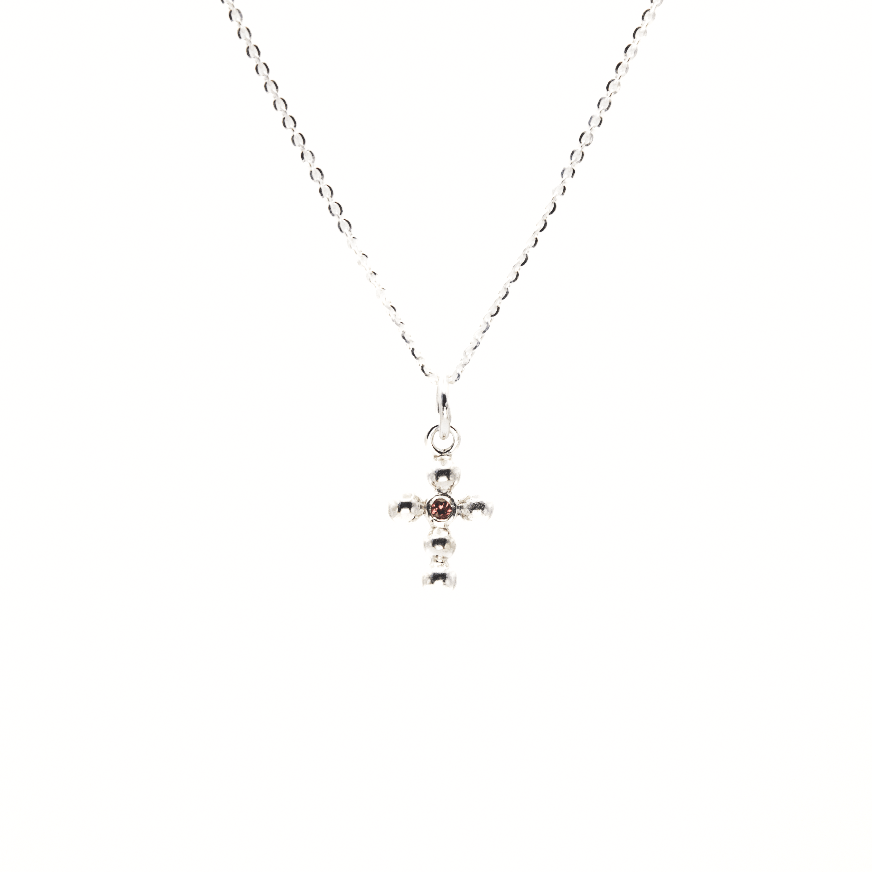 Collar Agnus Turmalina Plata 950